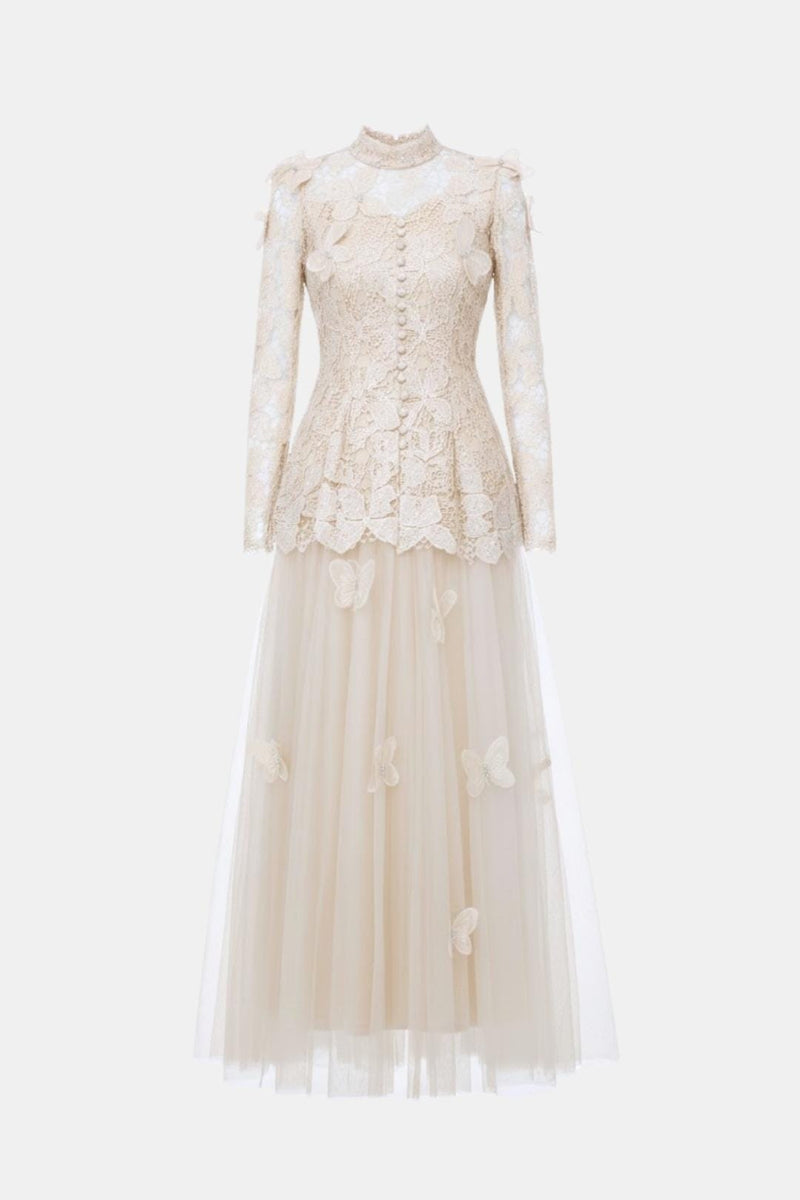 Amabel maxi dress in White