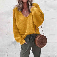 Persephone | Women's Oversized V-Neck Jumper