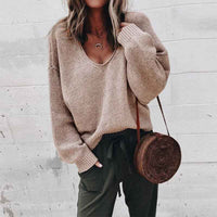 Persephone | Women's Oversized V-Neck Jumper